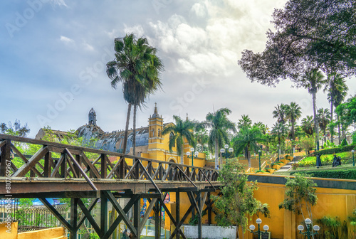 La Ermita Church in Barranco Lima, Peru photo