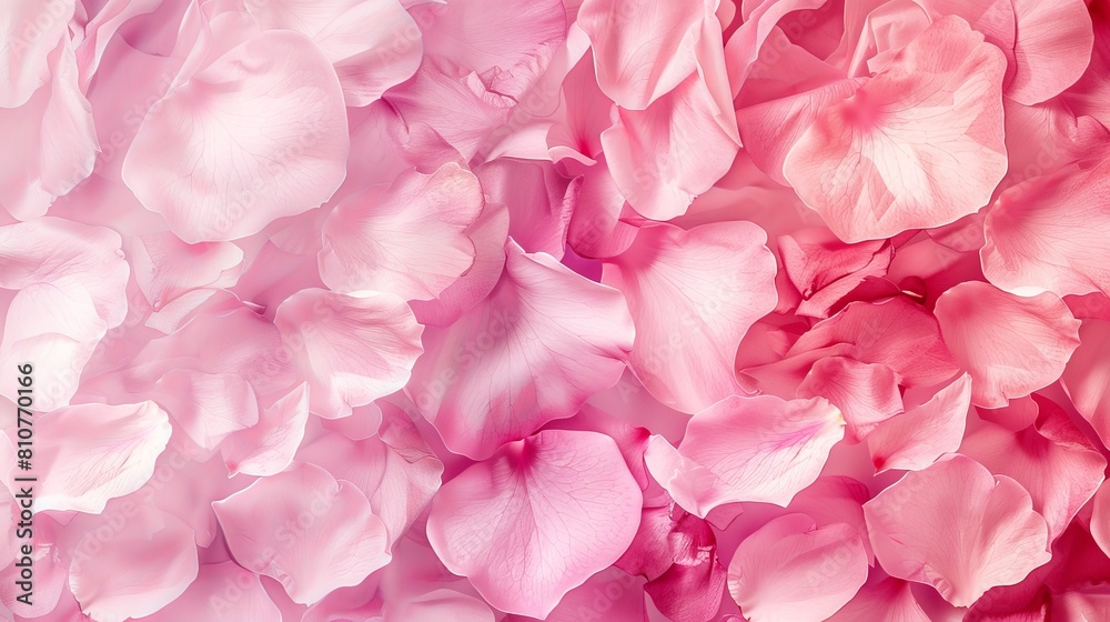 Gentle watercolor pattern of rose pink petals, blending smoothly in gradient hues to evoke love and romance for wedding designs Gentle watercolor pattern of rose pink petals, blending smoothly in gradient hues to evoke love and romance for wedding designs