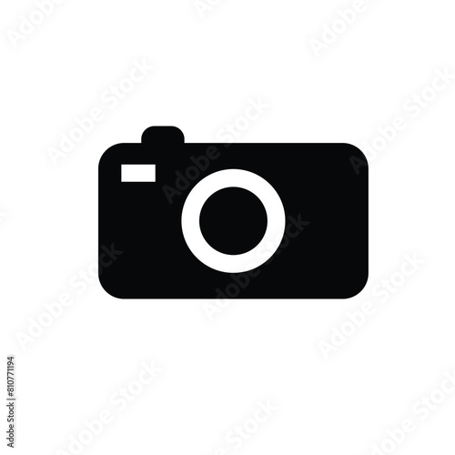 camera symbol mirrorless or DSLR camera photo icon