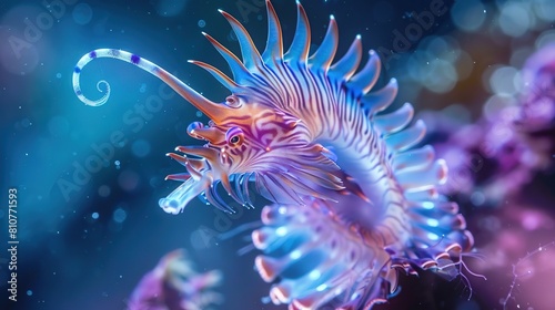 Oceanic Wonders, Stunning Images of Fascinating Sea Creatures. Generative Ai © We3 Animal