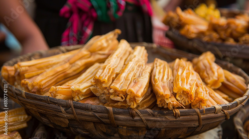 Huitilacoche is a unique Mexican delicacy made from corn fungus.