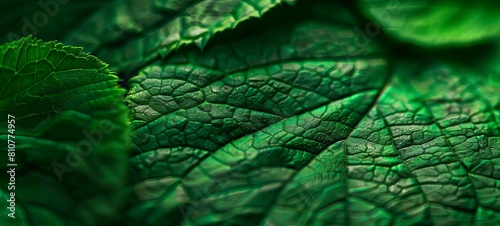 green leaf nature close up, green leaf background