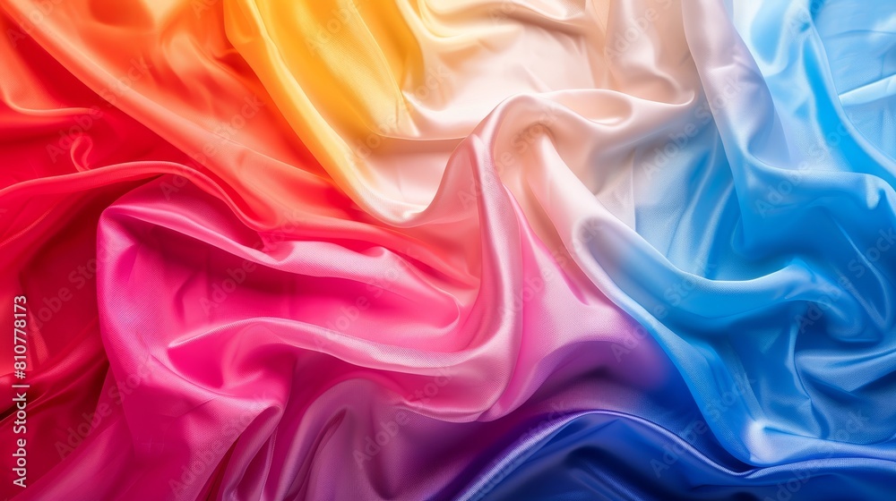 Obraz premium Vibrant Fabric Texture Background