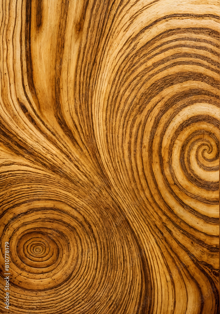 Organic wood texture with tree rings. A smooth wooden texture background featuring swirls and a distinct wood grain pattern. Organic wood texture with tree rings. A smooth wooden texture background featuring swirls and a distinct wood grain pattern.