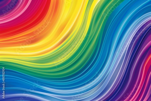 Vibrant rainbow abstract background