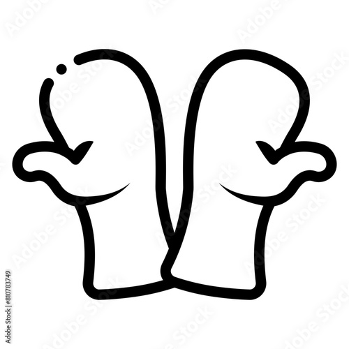 oven glove icon