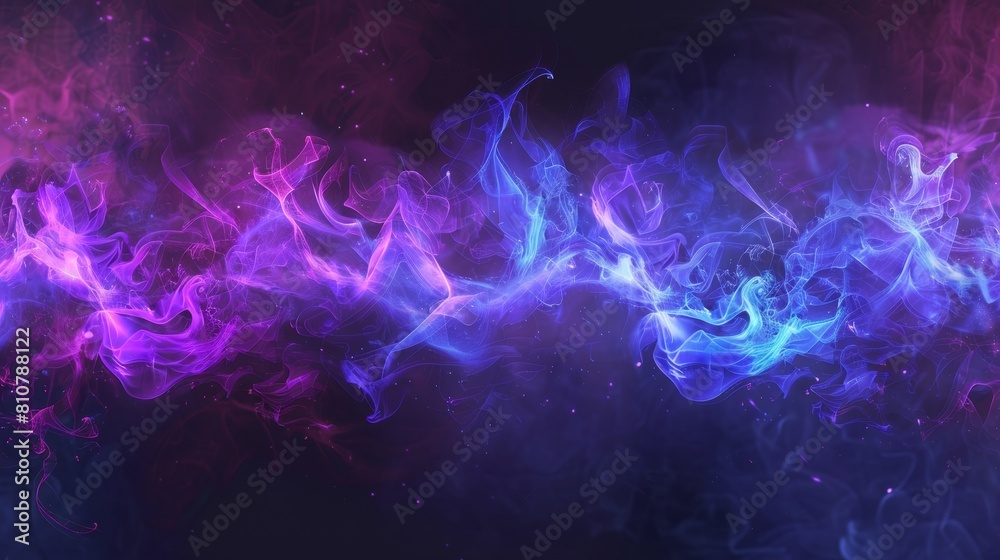 The banner is an abstract template with a transparent smoke effect The banner is an abstract template with a transparent smoke effect