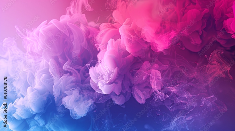 Smoke flyer template with abstract colors Smoke flyer template with abstract colors