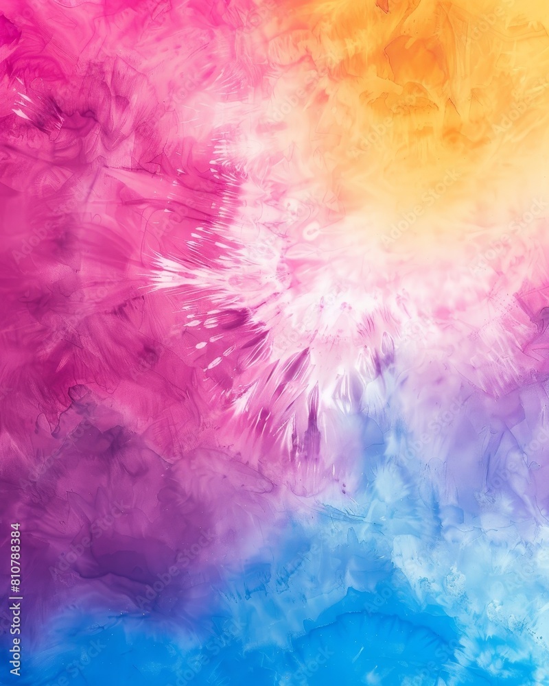 Fototapeta premium Soft gradient of purple, blue, and pink in an abstract design