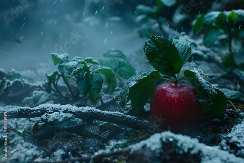 A beautiful dream tale in an apple.