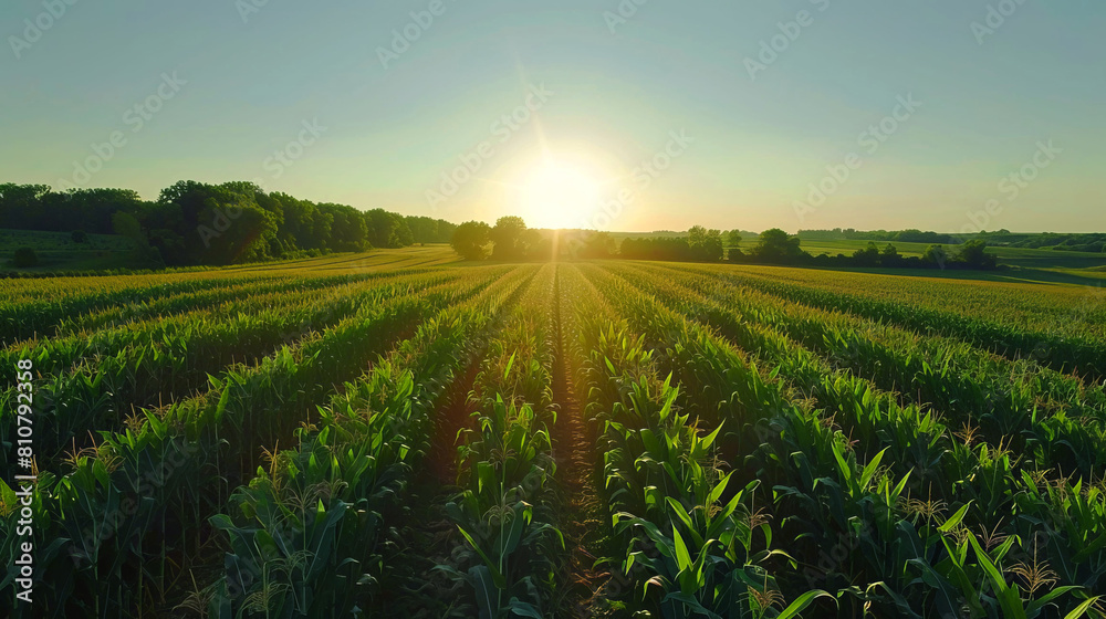 A corn farm