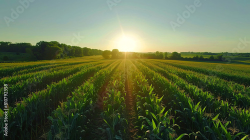A corn farm