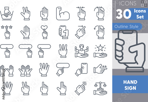 Technology Computer_Outline_Set