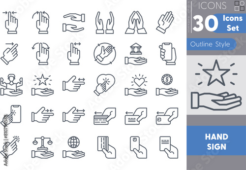 Technology Computer_Outline_Set