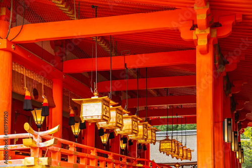 In Kyoto Fushimi-Inari-Taisha meistbesuchten Shinto-Schreine Japans