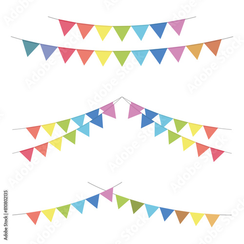 bunting flags set