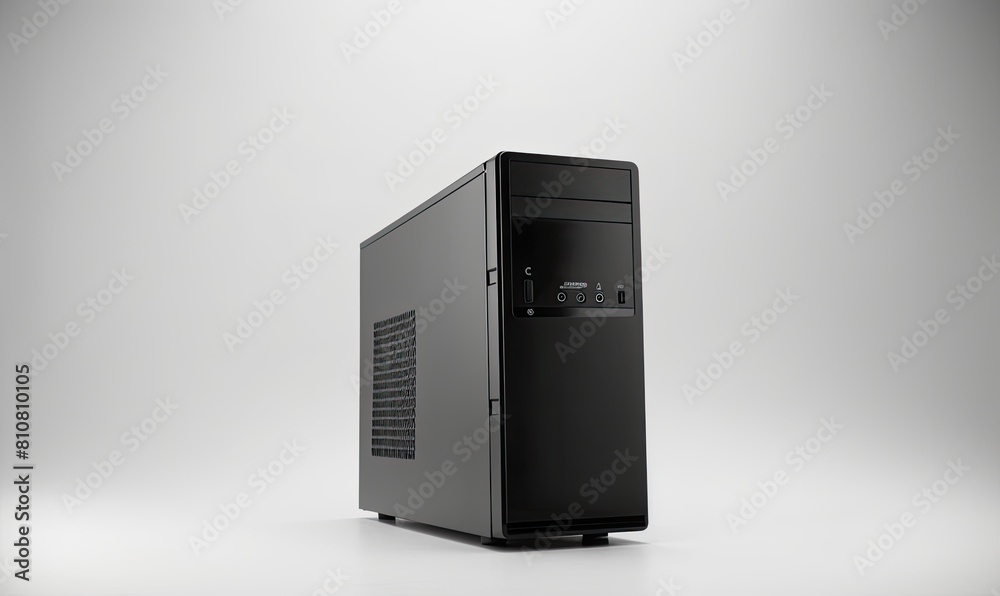 Power in Black: Modern Computer PSU with Efficient Cooling System Power in Black: Modern Computer PSU with Efficient Cooling System