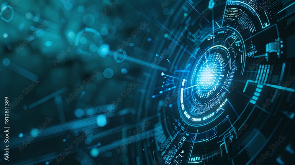 High-tech futuristic tech abstract tech style light background High-tech futuristic tech abstract tech style light background