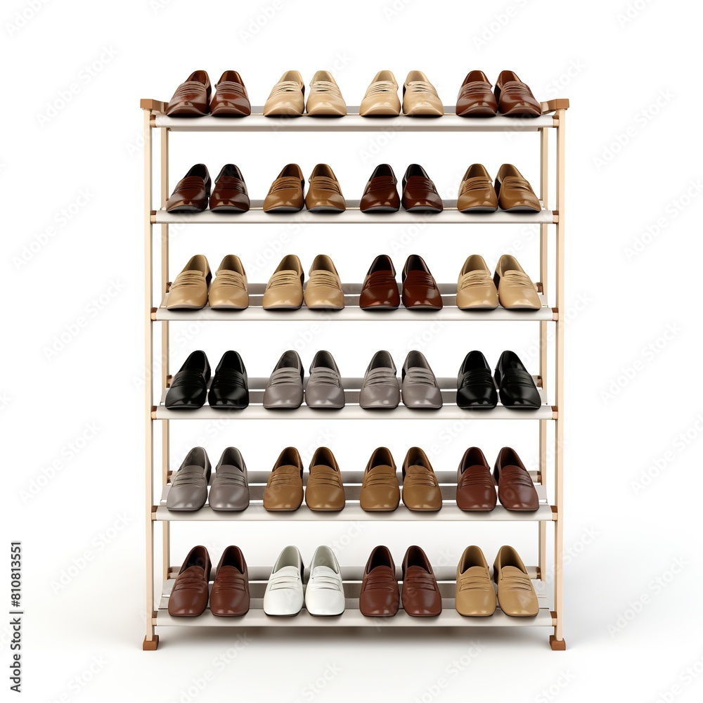 custom made wallpaper toronto digitalShoe rack ivory