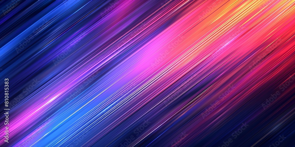 Colorful Lines Background with Purple, Blue and Pink Stripes.