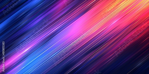 Colorful Lines Background with Purple, Blue and Pink Stripes.