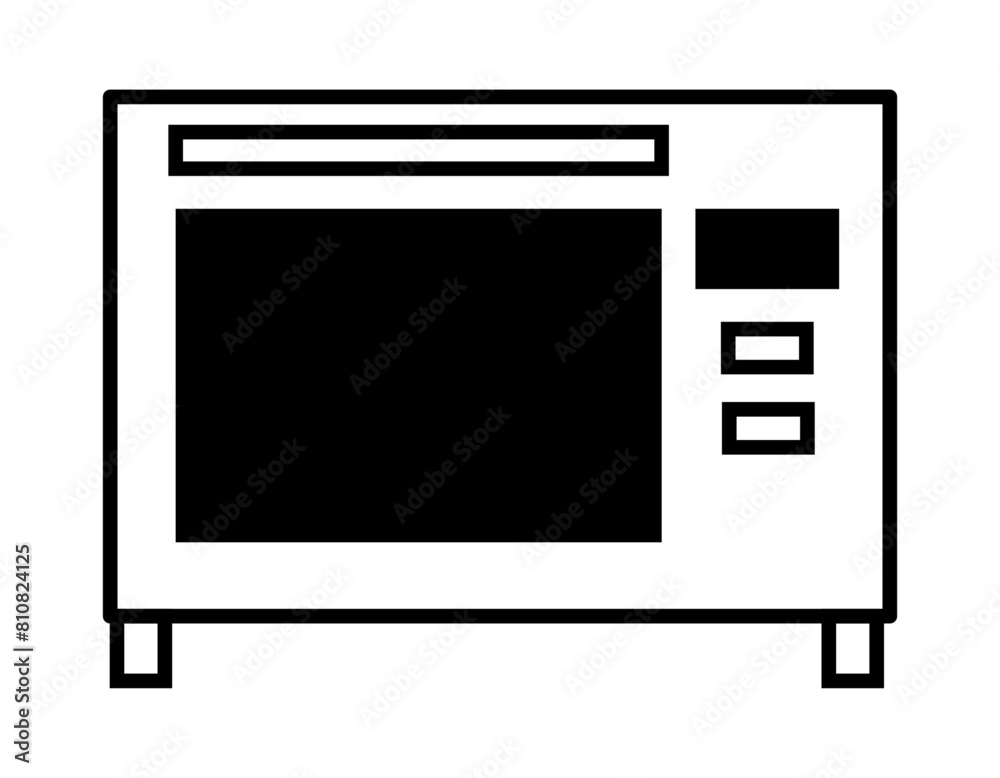 電子レンジ オーブン アイコン素材 電子レンジ オーブン アイコン素材