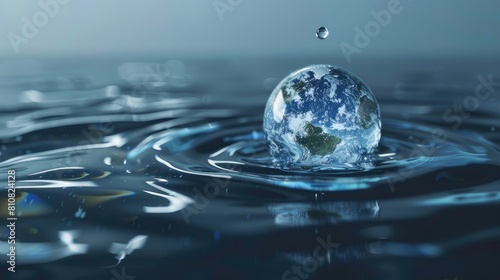 The idea behind World Water Day is simple yet profound every drop counts This concept underscores the importance of preserving water and protecting our planet tying in with events like Envir photo