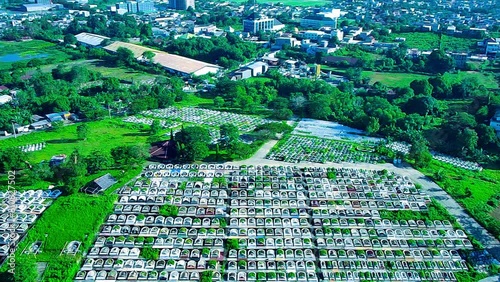 Mesmerizing Aerial Views of Chinese Graves: Drone Photography Masterpieces