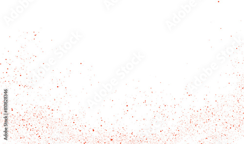 The vector illustration depicts a dynamic splatter of chili powder, dried pepper, spicy paprika, and other seasonings. Png.	
