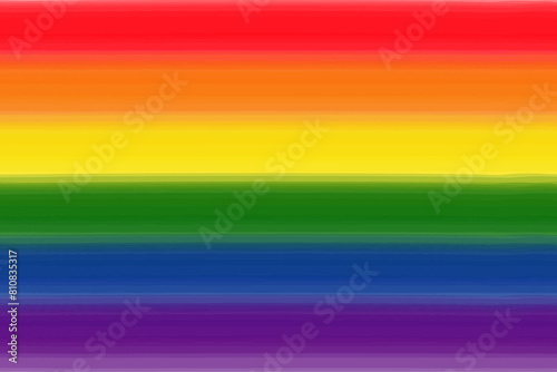 Colorful LGBTQ+ Flag Background