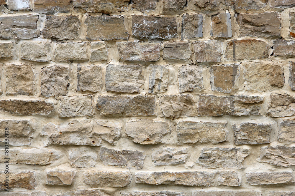Old antique stone wall texture