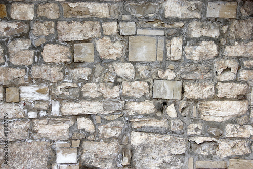 Old antique stone wall texture