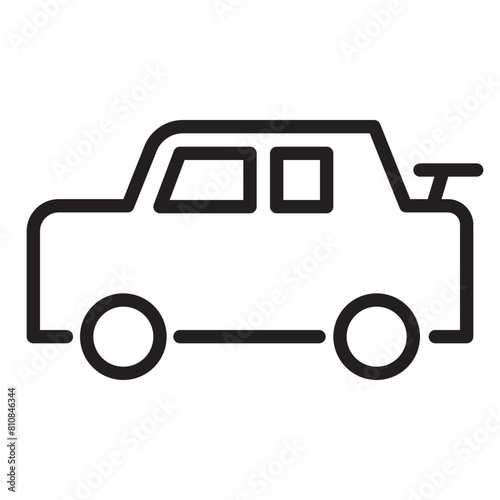 Car Line Icon