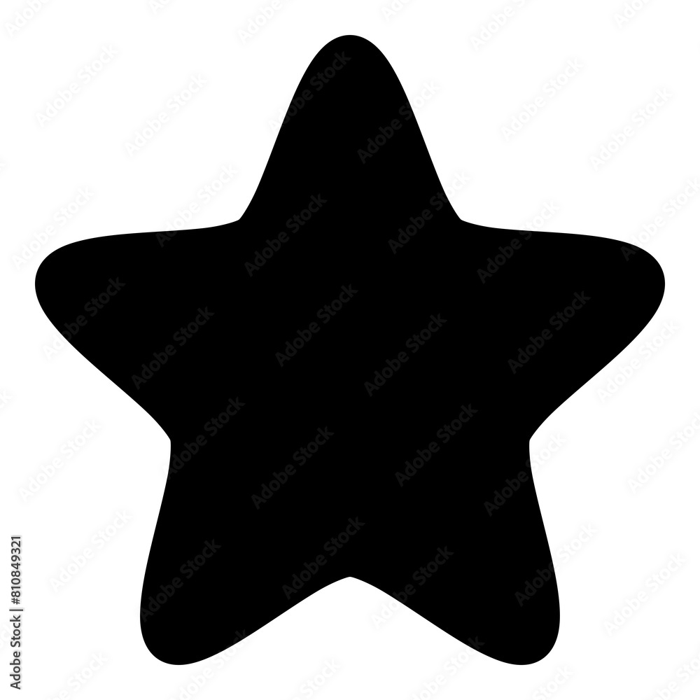 Star icon for bookmark, favorite and sky concepts Star icon for bookmark, favorite and sky concepts