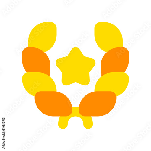 Editable award, laurel, achievement, nomination vector icon. Movie, cinema, entertainment. Part of a big icon set family. Perfect for web and app interfaces, presentations, infographics, etc
