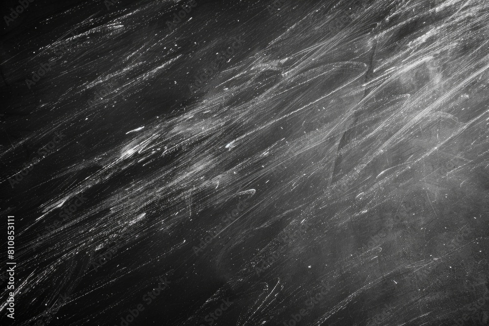 Fototapeta premium A close-up shot of snow flakes in black and white. Suitable for winter-themed designs