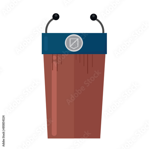 President podium icon clipart avatar logotype isolated vector illustration