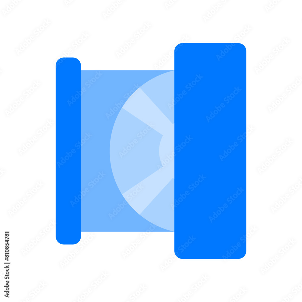 CD Player Blue Flat CD Player Blue Flat