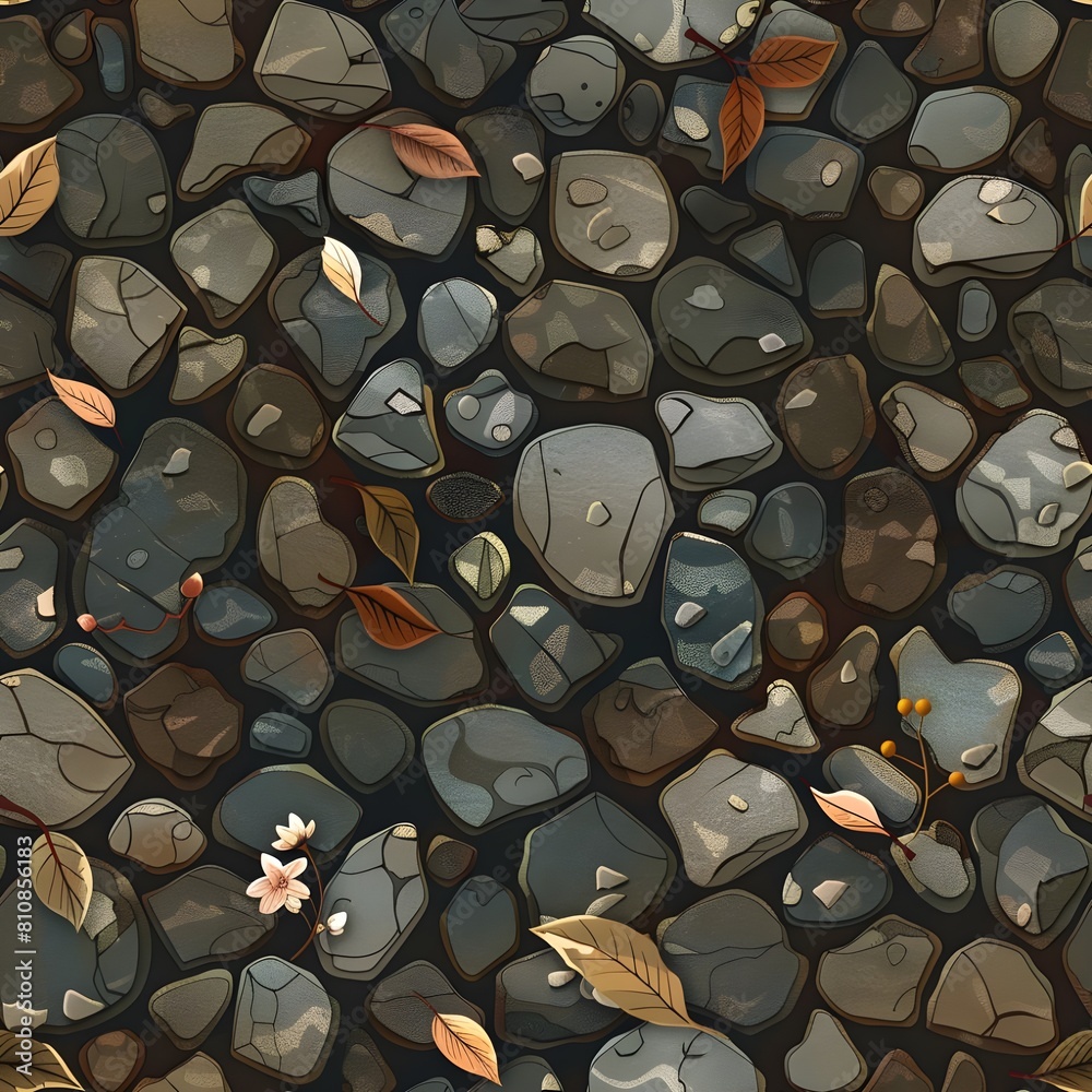 a pebble floor texture tile seamless background a pebble floor texture tile seamless background