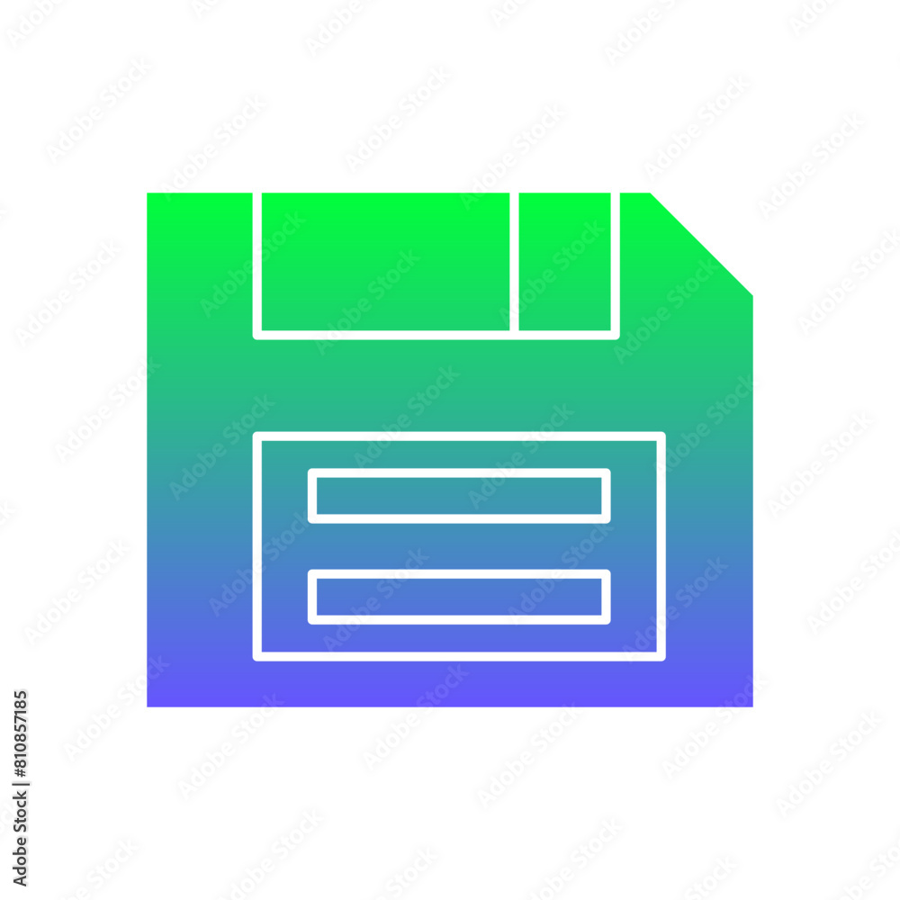 Floppy Disk Flat Gradient Floppy Disk Flat Gradient