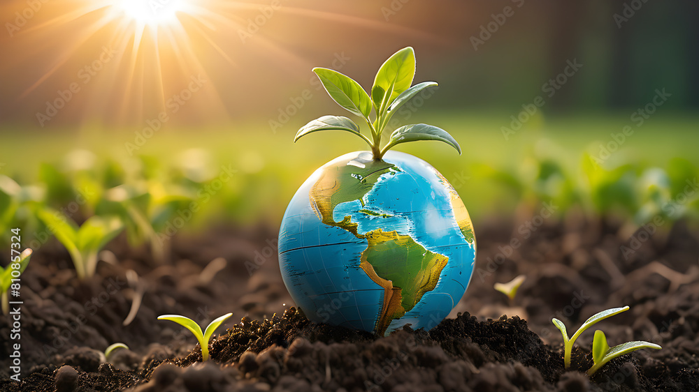 Save the world concept for environment and conservation. AI generated image, ai Save the world concept for environment and conservation. AI generated image, ai