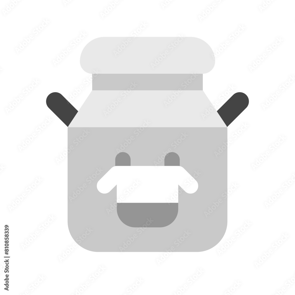 Editable milk can vector icon. Diary, farm, drink, beverage. Part of a big icon set family. Perfect for web and app interfaces, presentations, infographics, etc