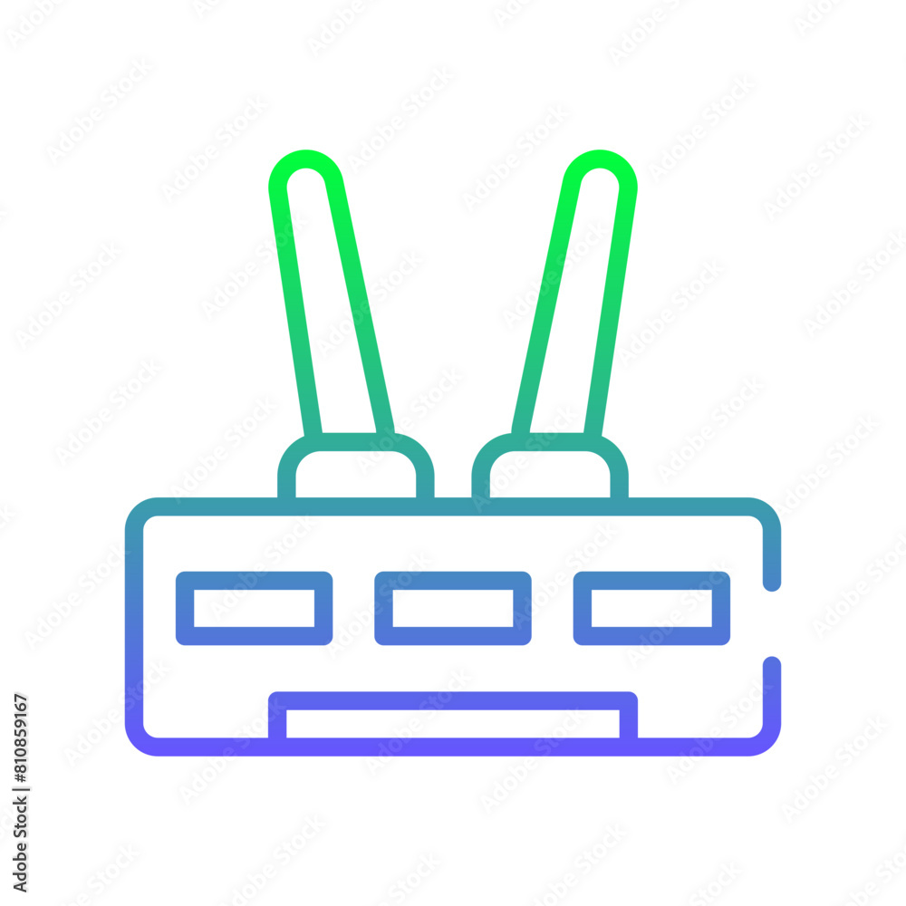 Wifi Router Gradient Linear Wifi Router Gradient Linear