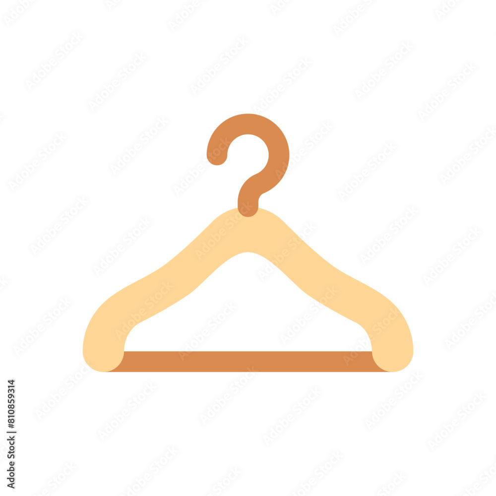 Editable clothe hanger vector icon. Clothing, fashion, apparel. Part of a big icon set family. Perfect for web and app interfaces, presentations, infographics, etc Editable clothe hanger vector icon. Clothing, fashion, apparel. Part of a big icon set family. Perfect for web and app interfaces, presentations, infographics, etc
