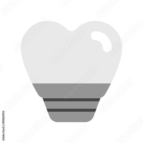 Editable dental implant vector icon. Dentistry, healthcare, medical. Part of a big icon set family. Perfect for web and app interfaces, presentations, infographics, etc