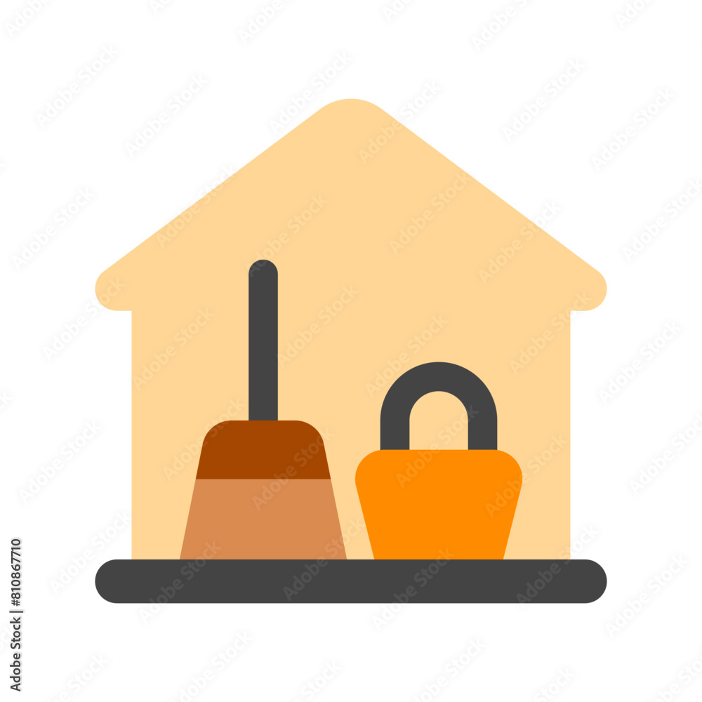 Editable storage, warehouse, janitor room vector icon. Part of a big icon set family. Perfect for web and app interfaces, presentations, infographics, etc