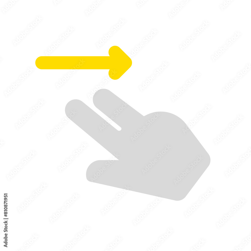 Editable two fingers swipe right vector icon. Part of a big icon set family. Perfect for web and app interfaces, presentations, infographics, etc Editable two fingers swipe right vector icon. Part of a big icon set family. Perfect for web and app interfaces, presentations, infographics, etc