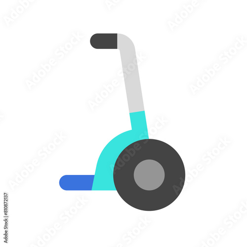 Editable segway scooter vector icon. Vehicles, transportation, travel. Part of a big icon set family. Perfect for web and app interfaces, presentations, infographics, etc