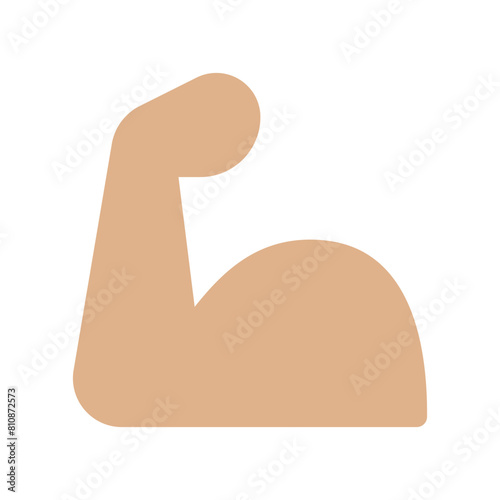 Editable muscular hand vector icon. Part of a big icon set family. Perfect for web and app interfaces, presentations, infographics, etc