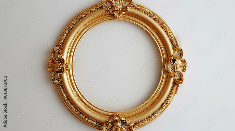 antique style golden bronze frame art design round frame isolated on white background copy space for text, cards, wallpapers, portraits, banners, abstract , decor , wall antique style golden bronze frame art design round frame isolated on white background copy space for text, cards, wallpapers, portraits, banners, abstract , decor , wall
